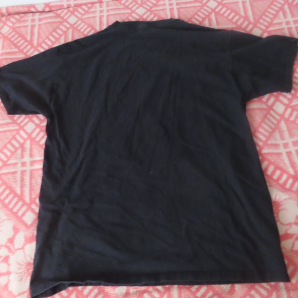 Skeleton Mens Graphic TShirt Vintage Glow Dark Halloween Black Cotton no size - Picture 2 of 3